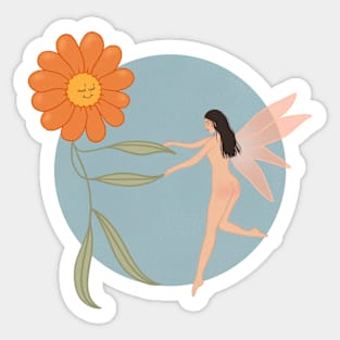 Flower Dance Sticker